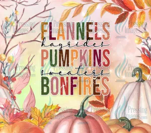 2035 Flannels Hayride Pumpkin Sweaters Tumbler Wrap
