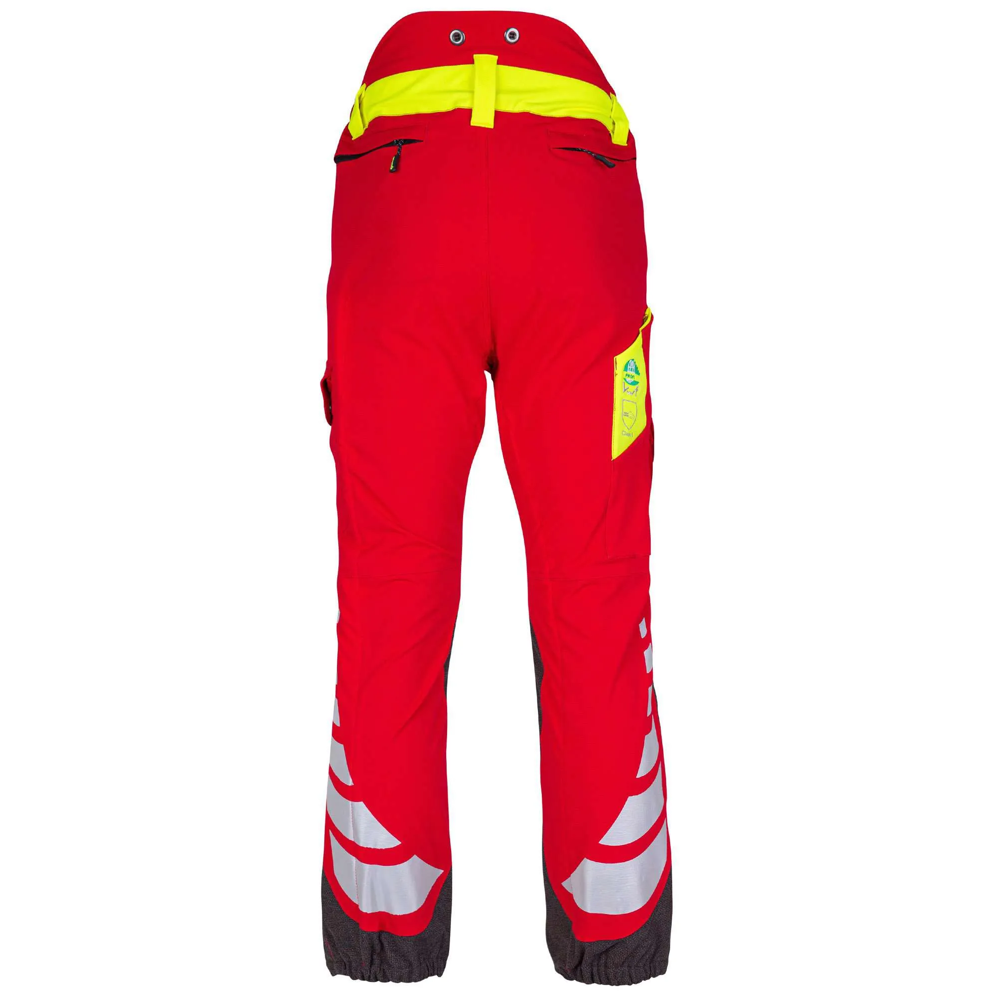 AT4050 Breatheflex Chainsaw Pants Design C Class 1 - Red