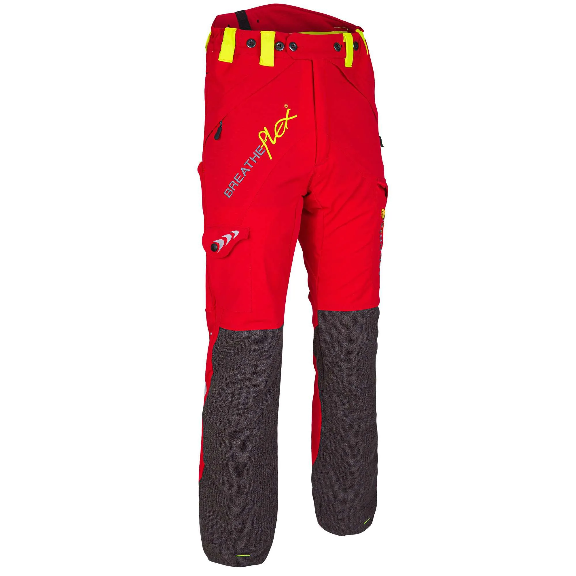 AT4050 Breatheflex Chainsaw Pants Design C Class 1 - Red