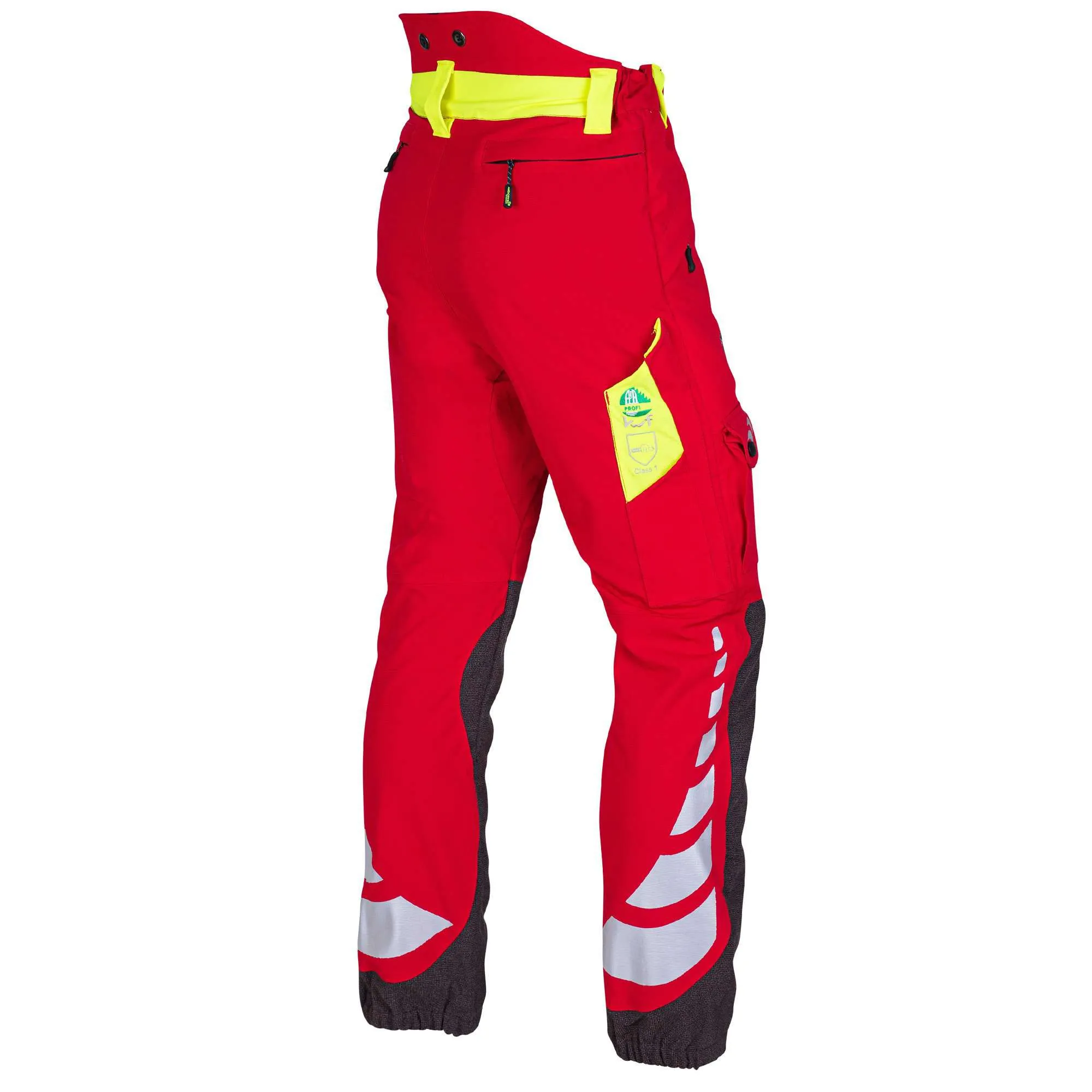 AT4050 Breatheflex Chainsaw Pants Design C Class 1 - Red