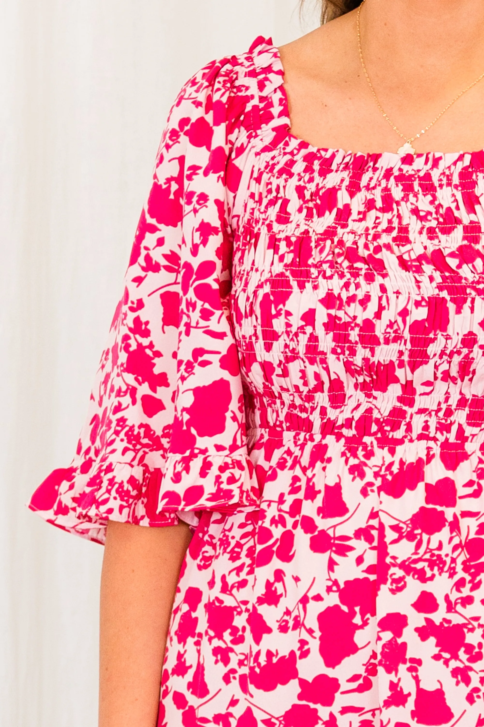 Better Than Nothing Dress, Pink