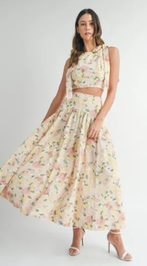 Blossom Elegance Two-Piece Set
