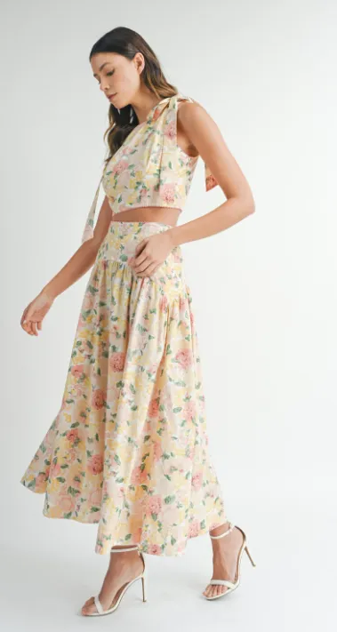 Blossom Elegance Two-Piece Set