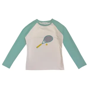 BOY'S RASHGUARD LONG SLEEVE TENNIS