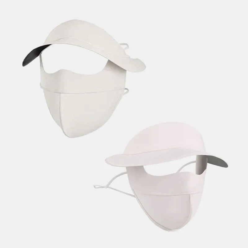 🔥Buy 1 Get 1 Free🔥Full Face Frosted Silk Sun Protection Hat