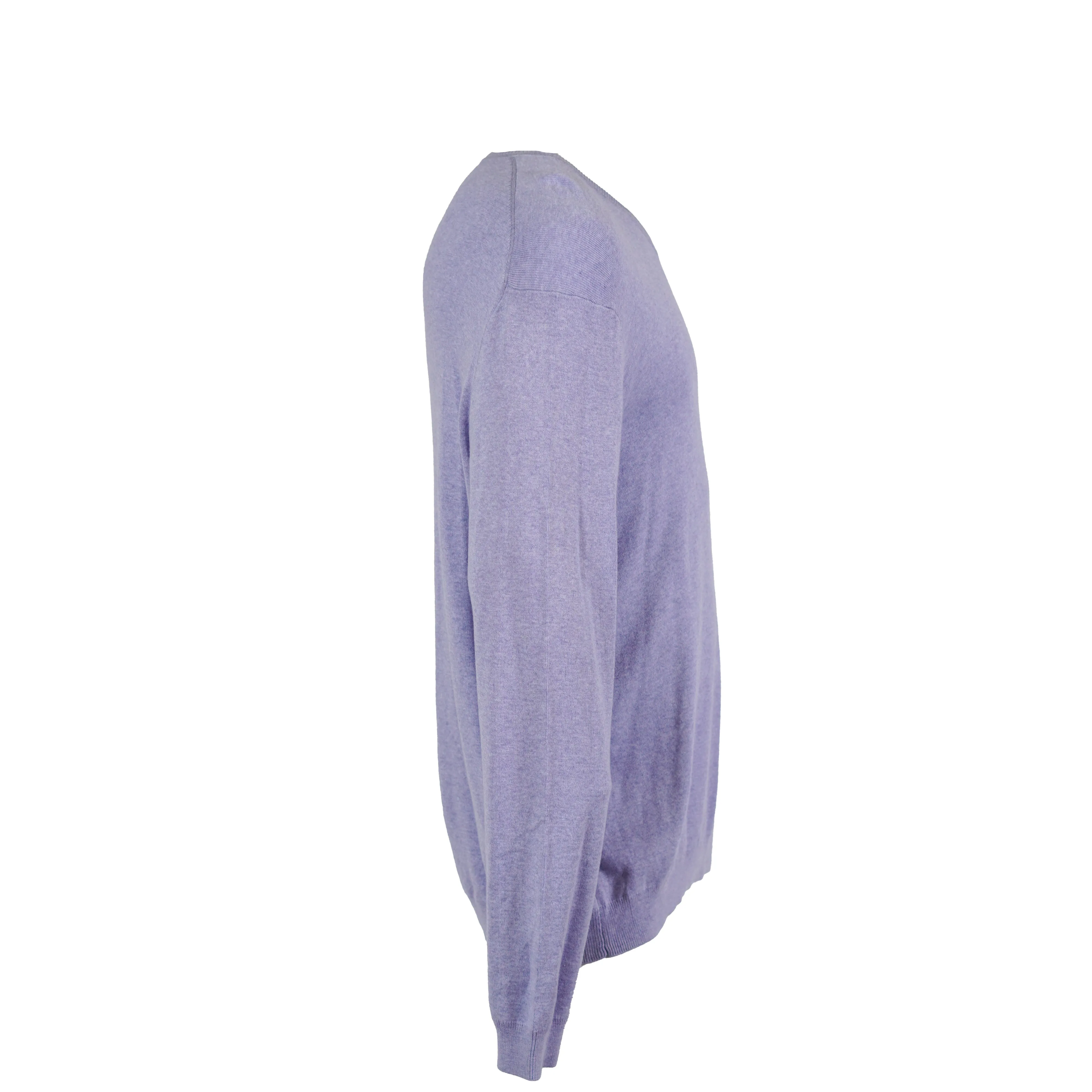 Calvin Klein Men's Long Sleeve V Neck Sweater Lilac Purple Size XXL