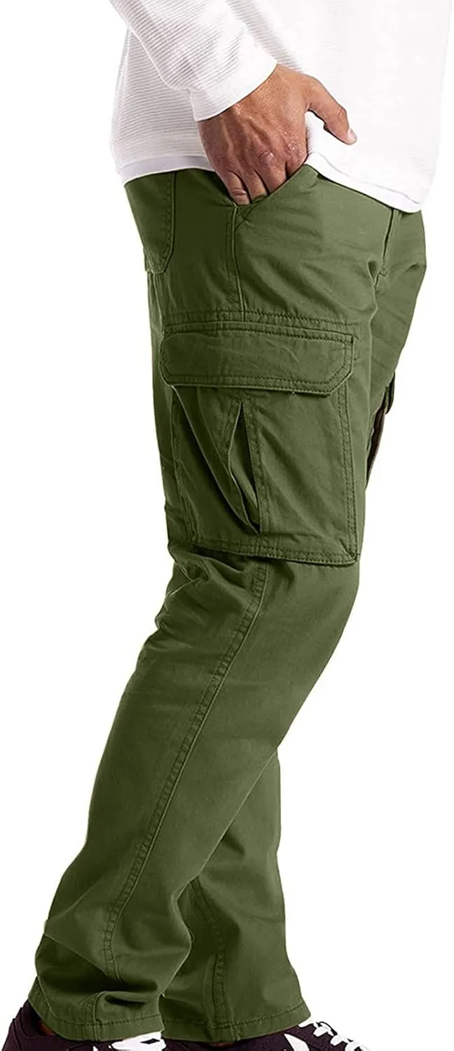 Cargo Pants for Men, Mens Fashion Cargo Pants Athletic Joggers Pants Chino Trousers Sweatpants Long Pants Workout Trousers