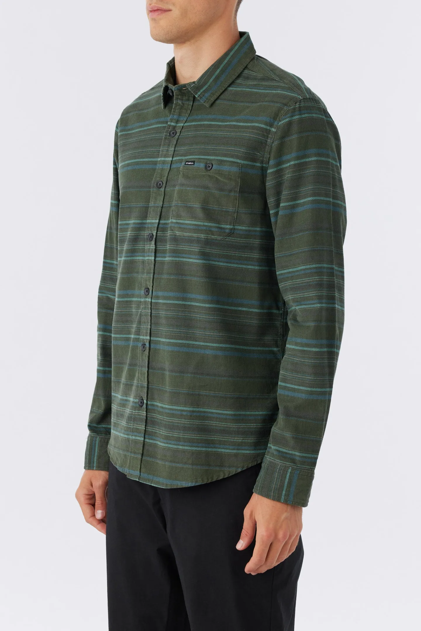 CARUSO STRIPE CORD SHIRT