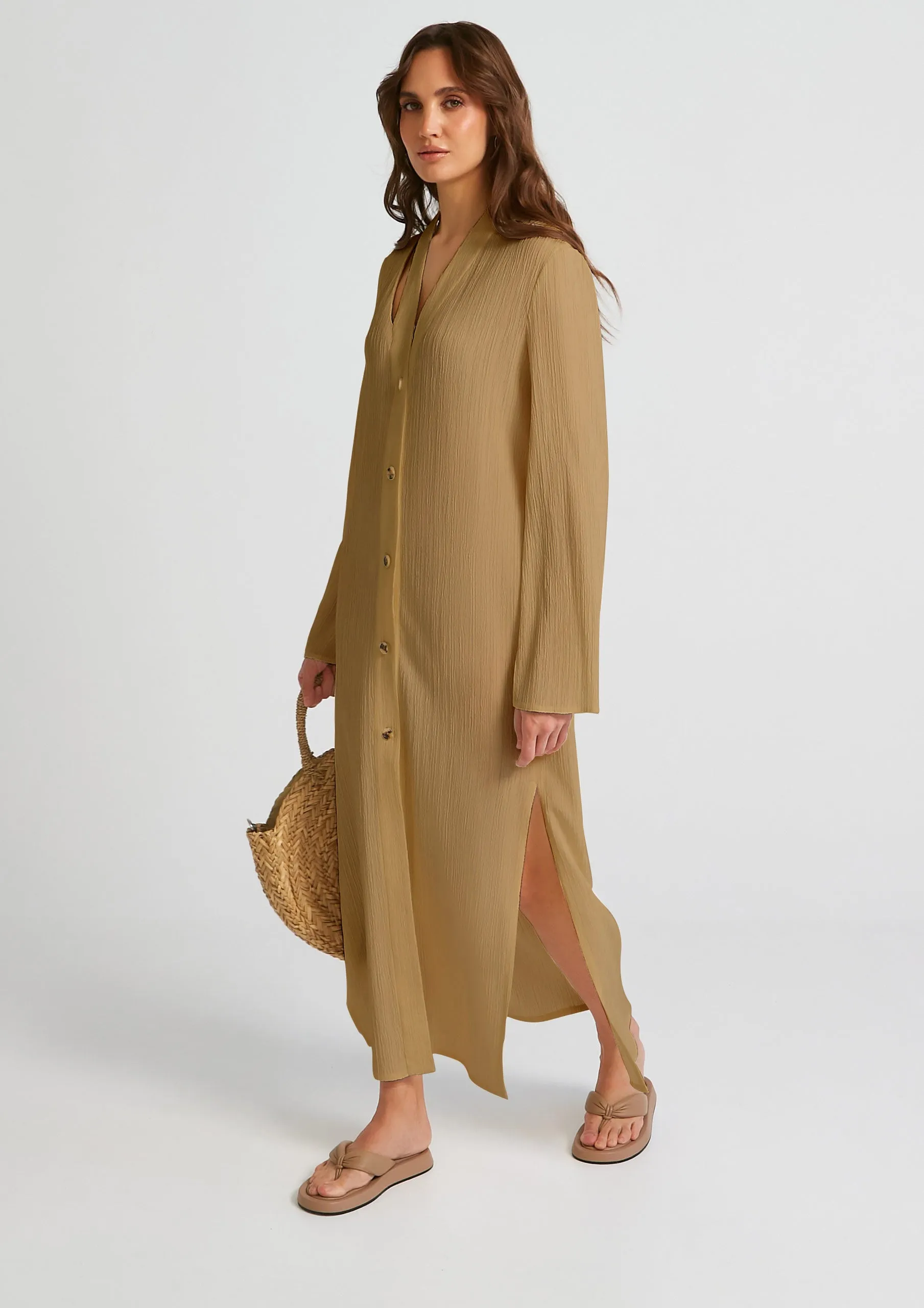 Chic Elegant Kaftan (Beige)