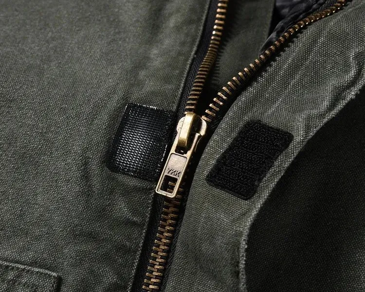 Dark Brown Winter Work Jacket
