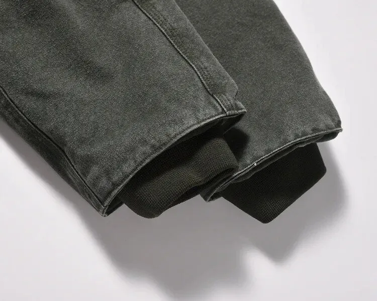 Dark Brown Winter Work Jacket