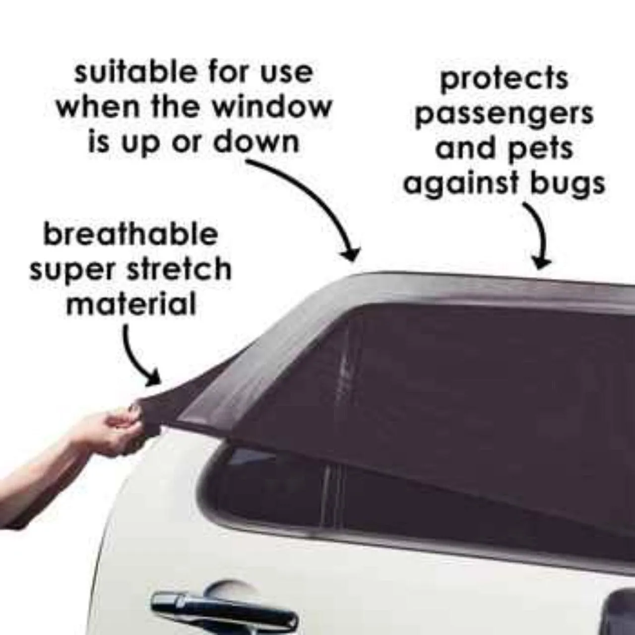 Diono Breeze n Shade - Complete Window Coverage Car Sunshades - 2 Pack