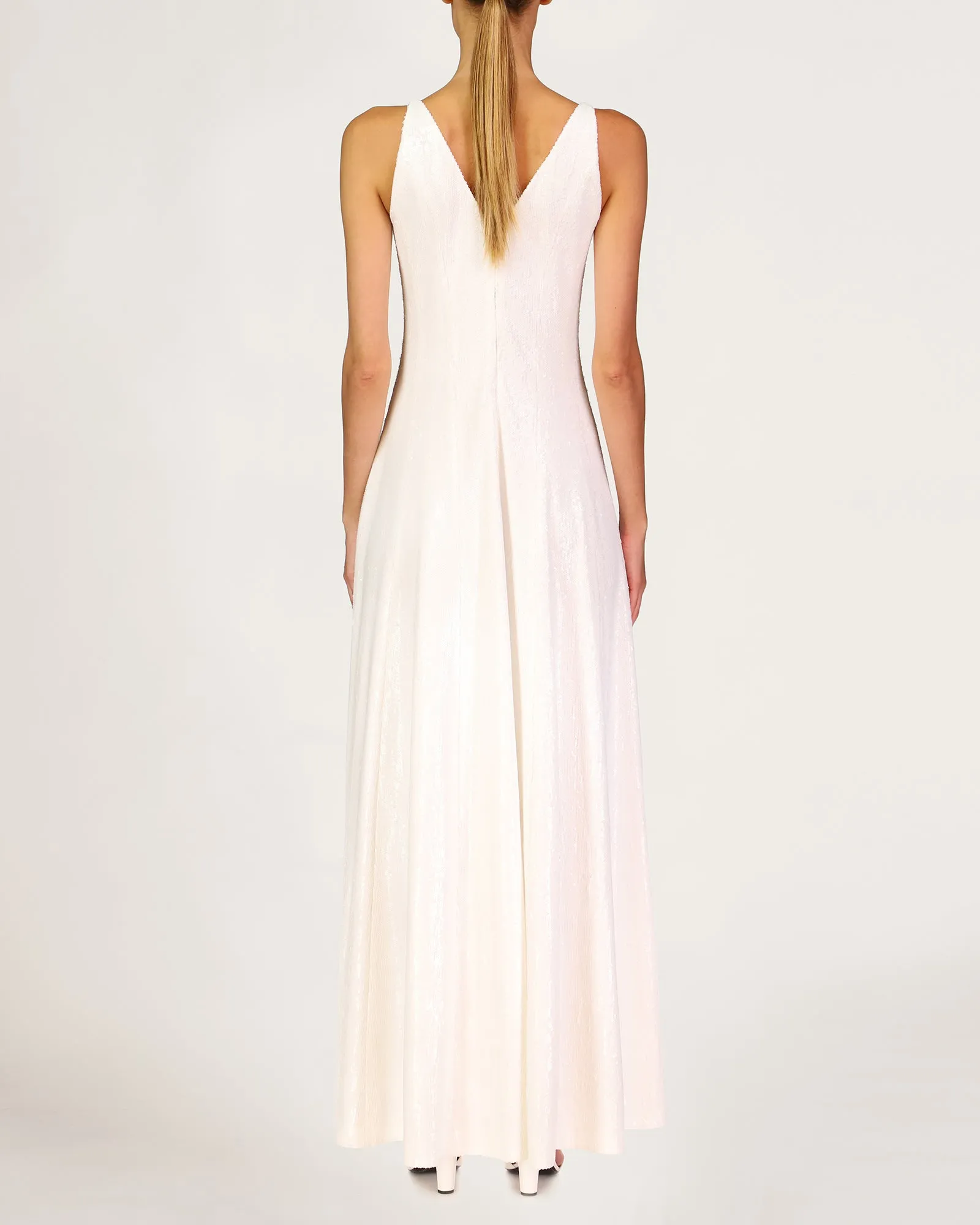 Elaine Micro Sequin Gown