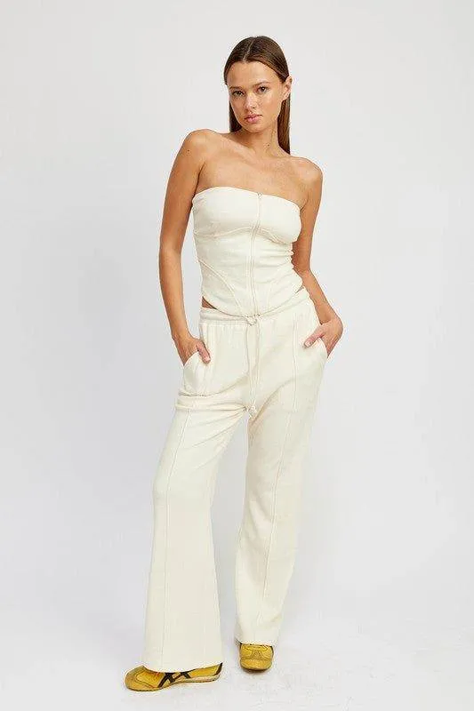 Emory Park High Waist Pants With Drawstrings