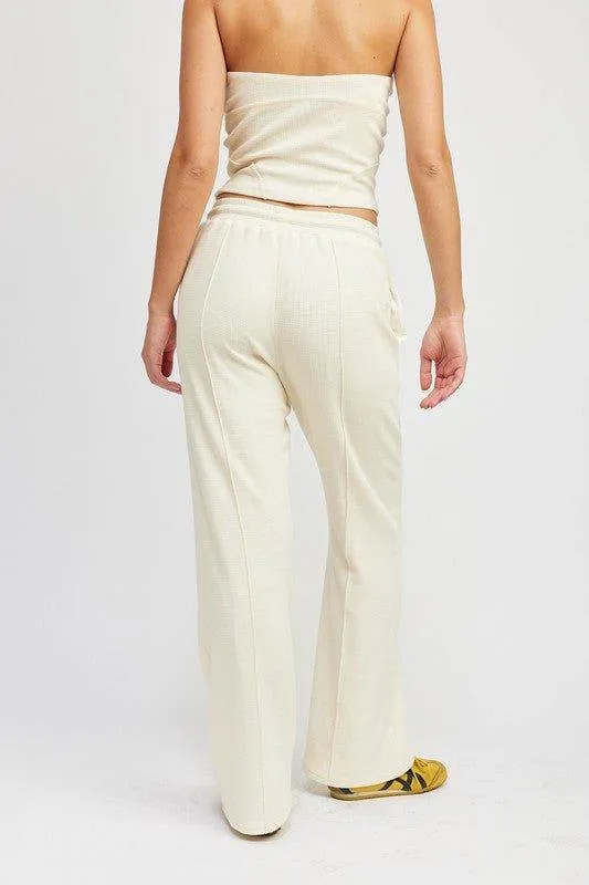Emory Park High Waist Pants With Drawstrings
