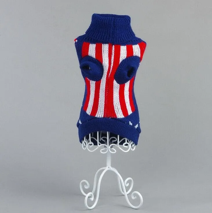 Fashion Acrylic Sweaters For Cats