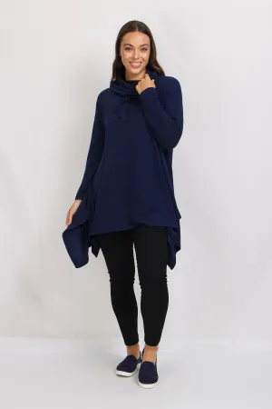 FIVE FIVE FOUR KNIT HOODIE