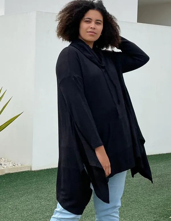 FIVE FIVE FOUR KNIT HOODIE