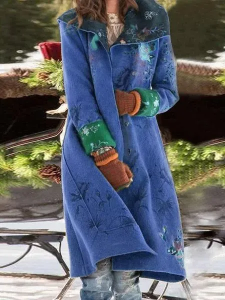 Floral Long Sleeve Outerwear