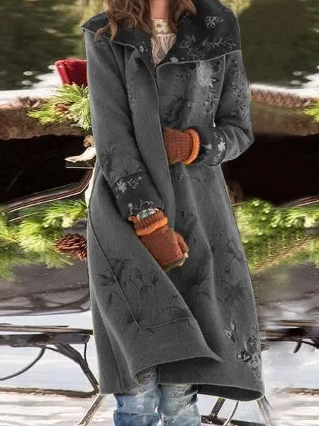 Floral Long Sleeve Outerwear