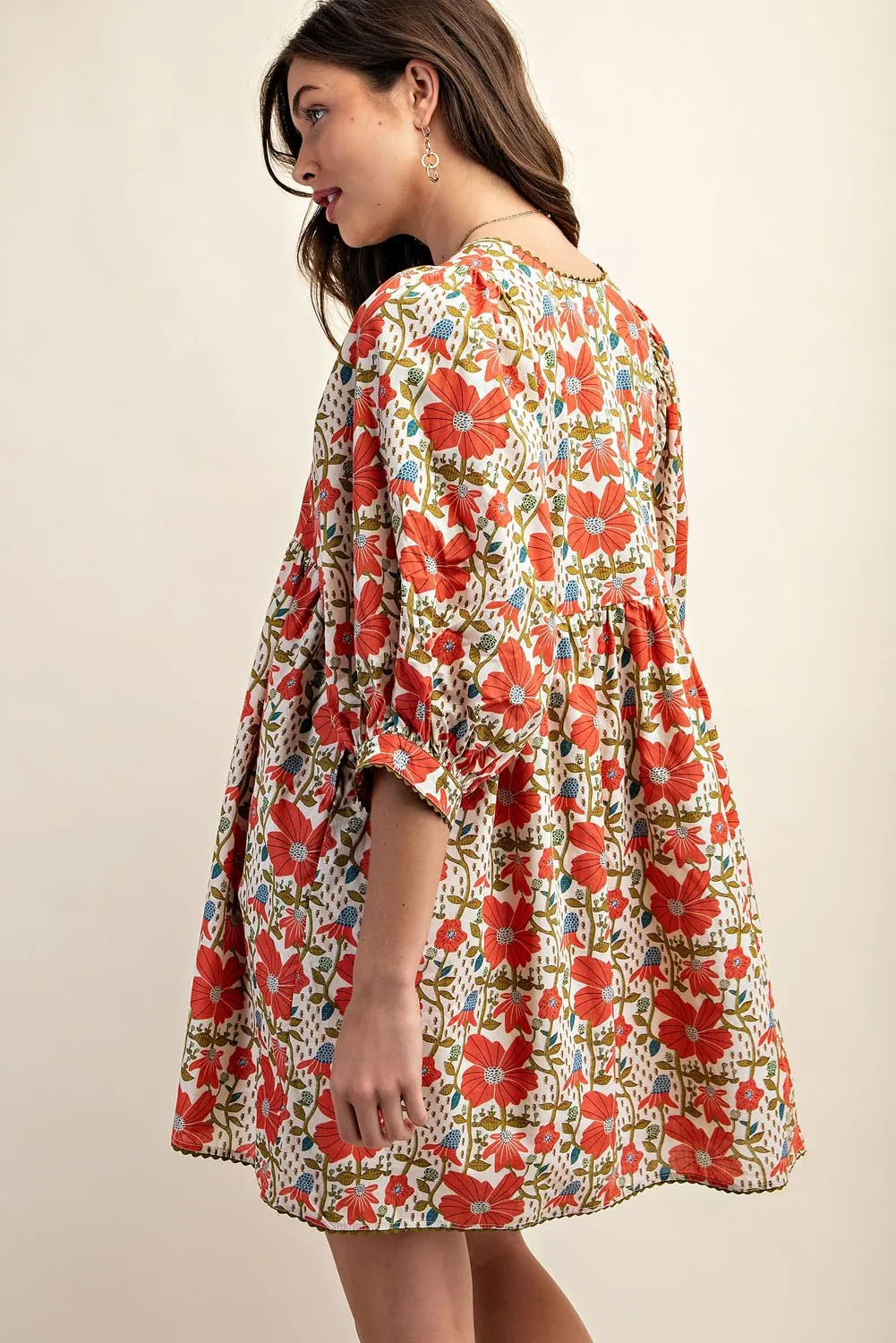 Floral Print Dress