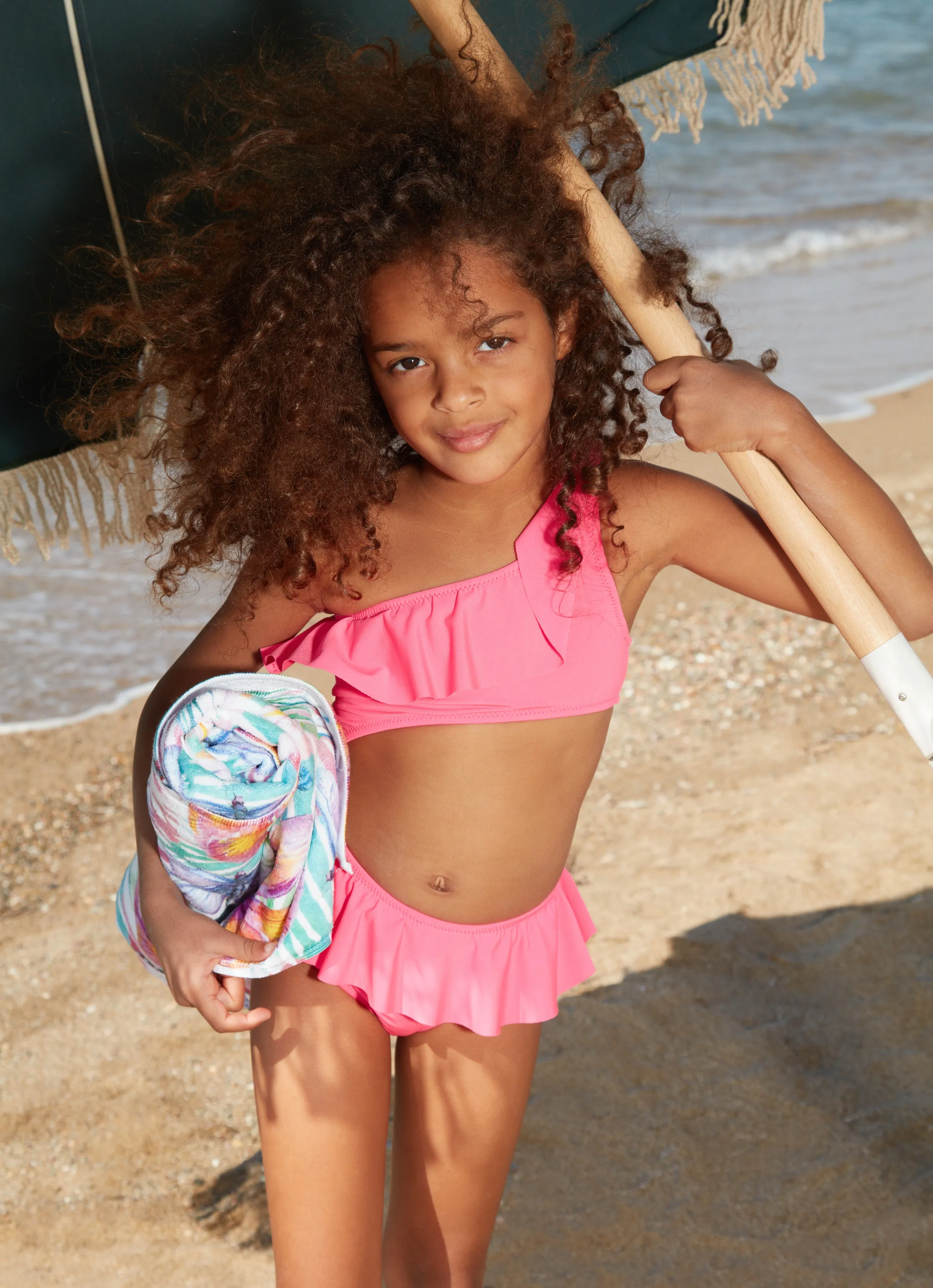 GIRL’S ONE PIECE CUT OUT LIBELLULA (PINK)