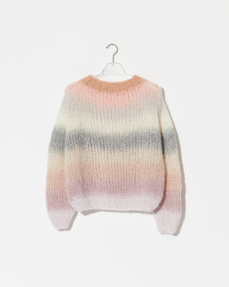 Gradient Fade Pullover Sweater