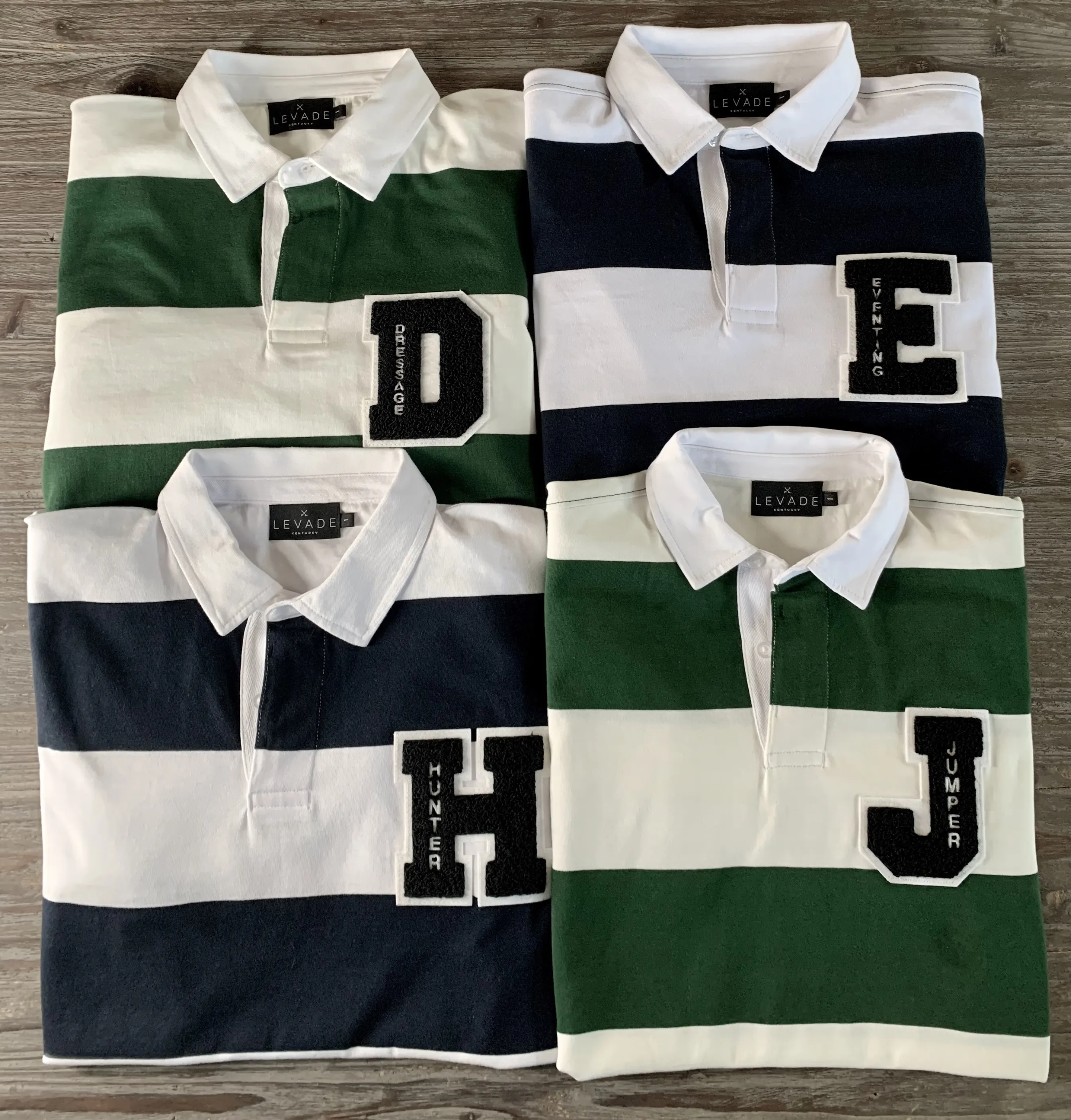 Hunter Vintage Varsity Rugby Shirt