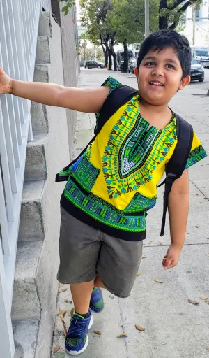 Kids African Dashiki Tops- Unisex