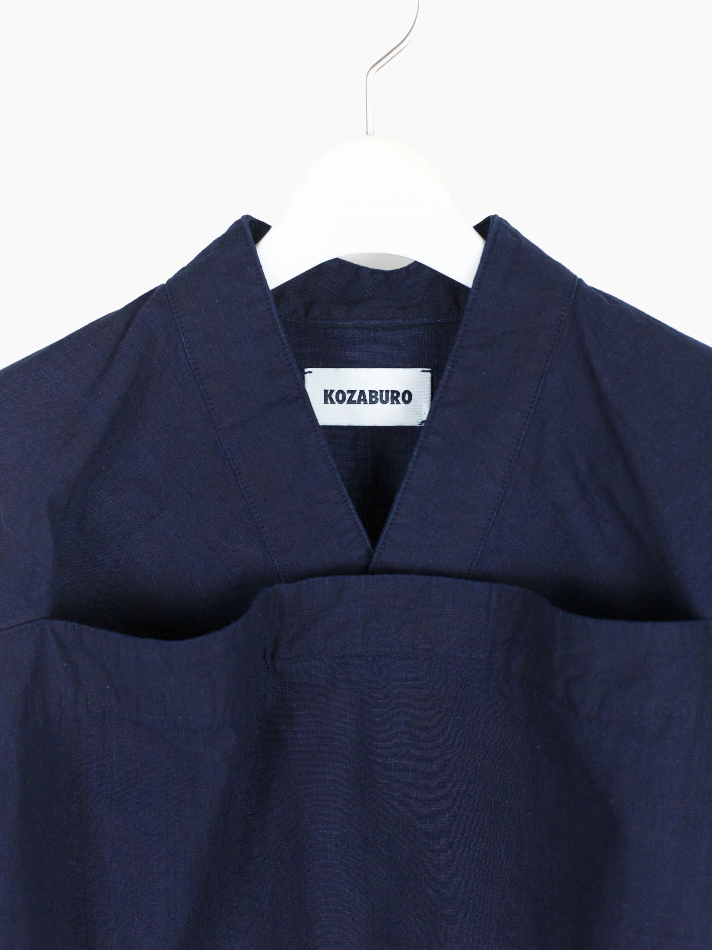 Kozaburo AW21 Laser Light Monk Shirt