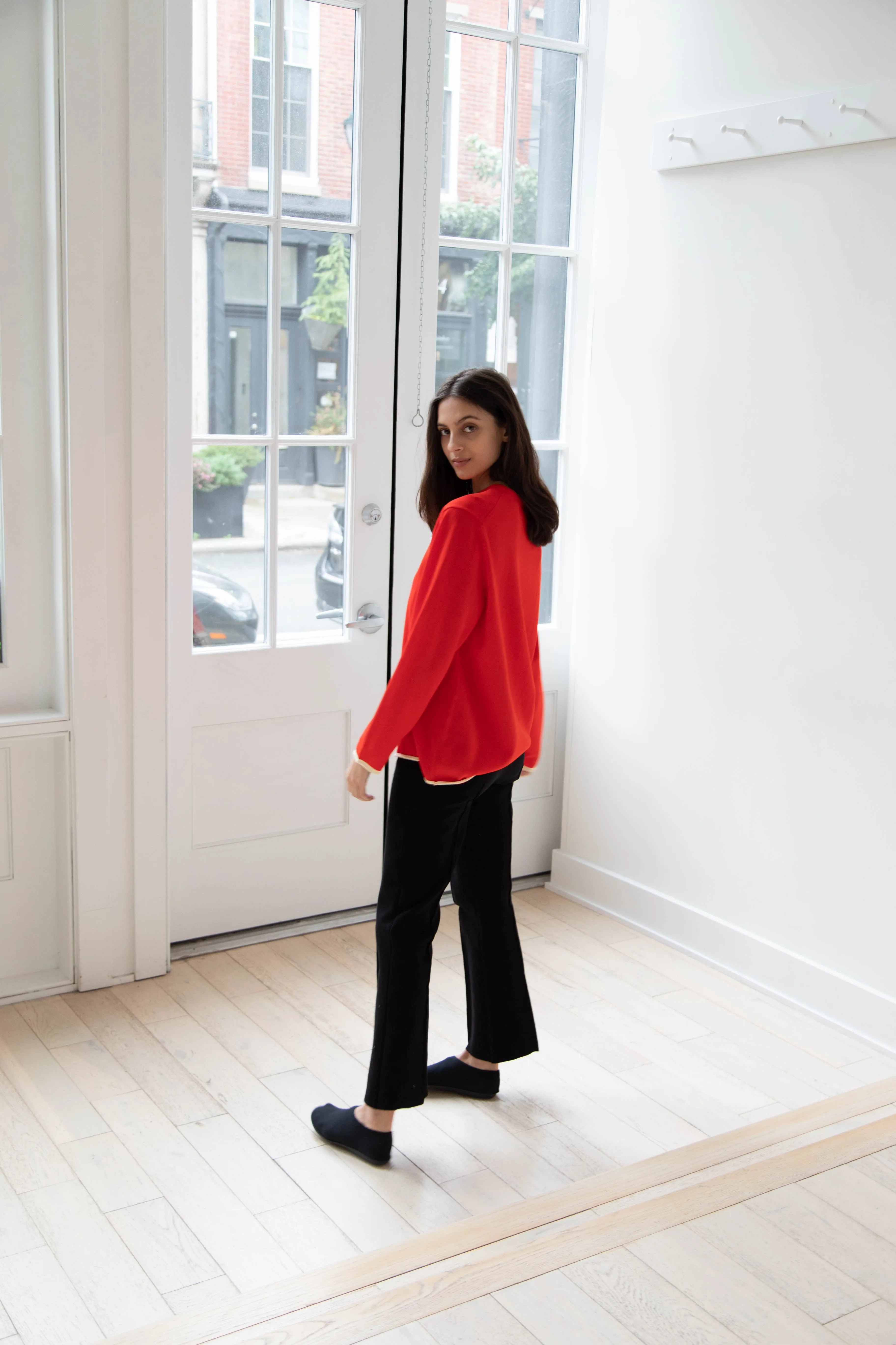 Laboratory | Knit Pullover in Red