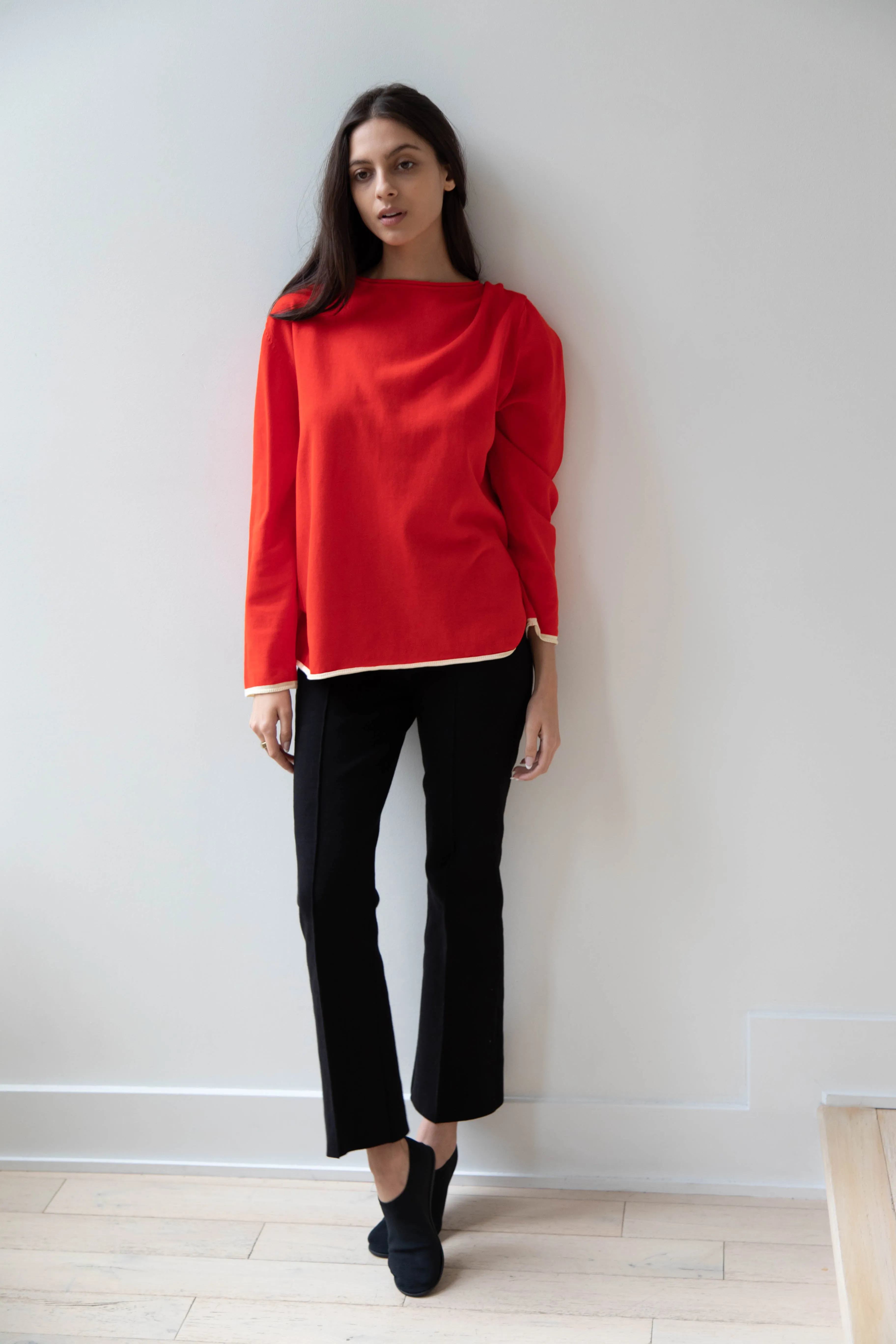 Laboratory | Knit Pullover in Red