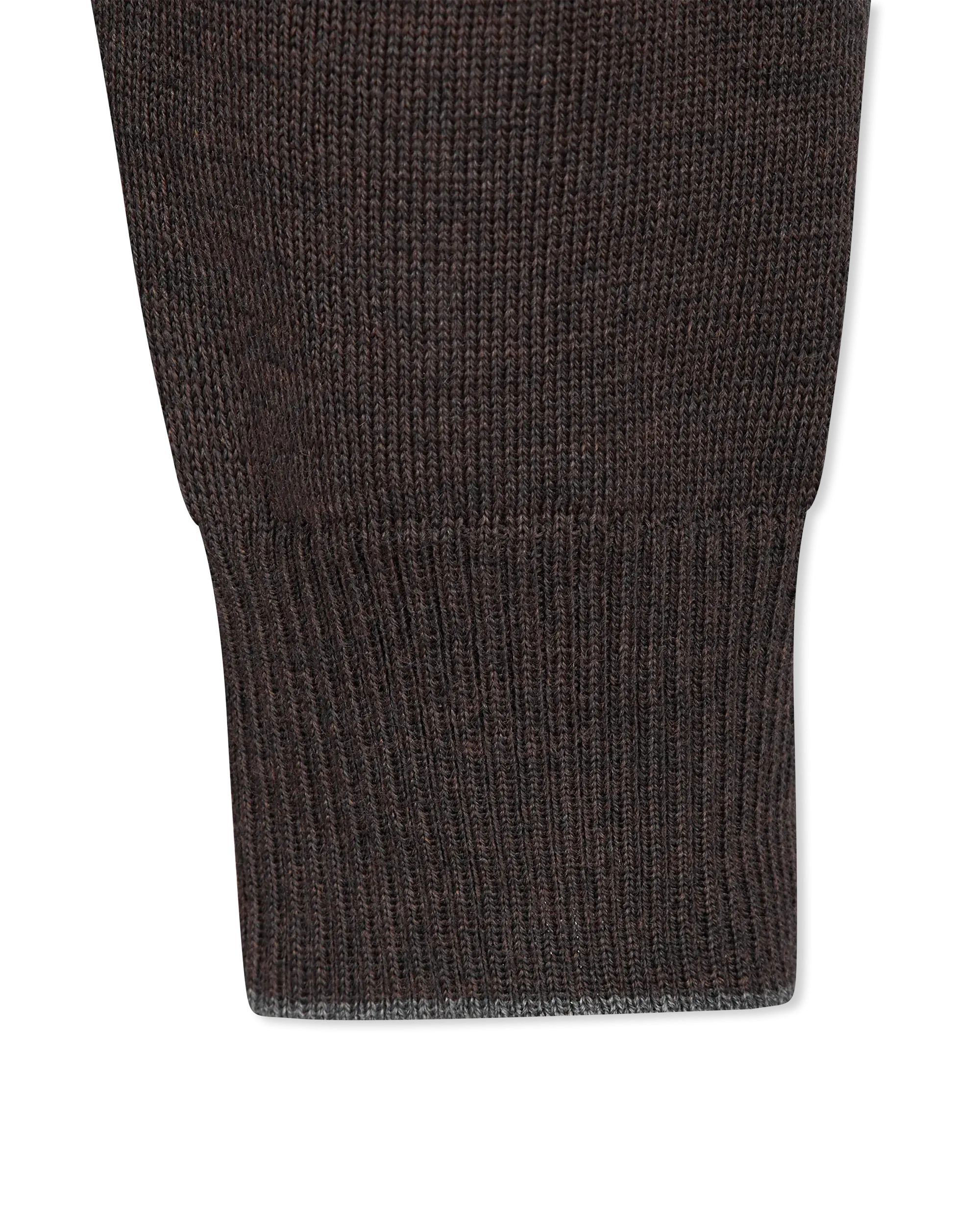 Light Gauge High Neck Quarter-Zip Sweater