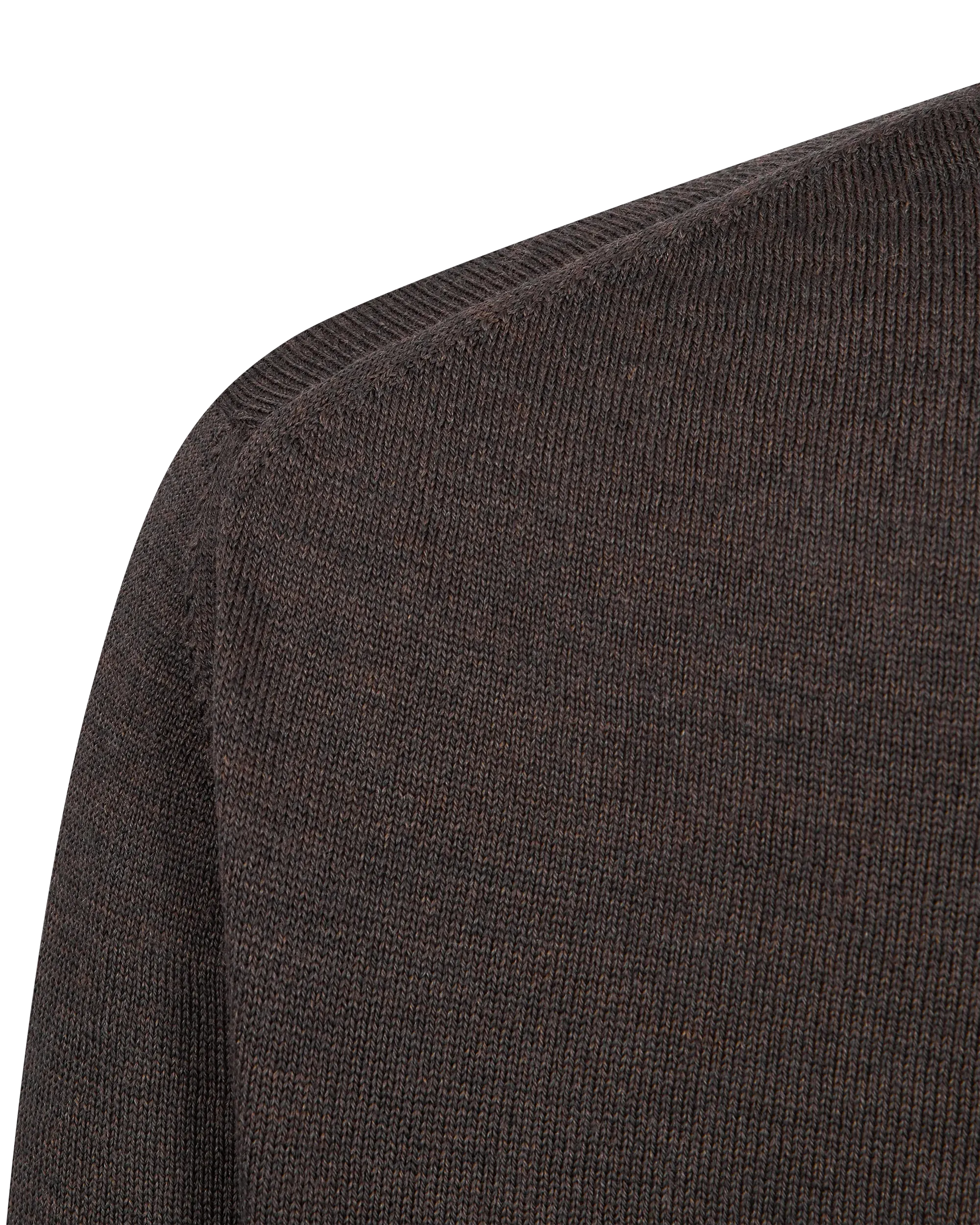 Light Gauge High Neck Quarter-Zip Sweater