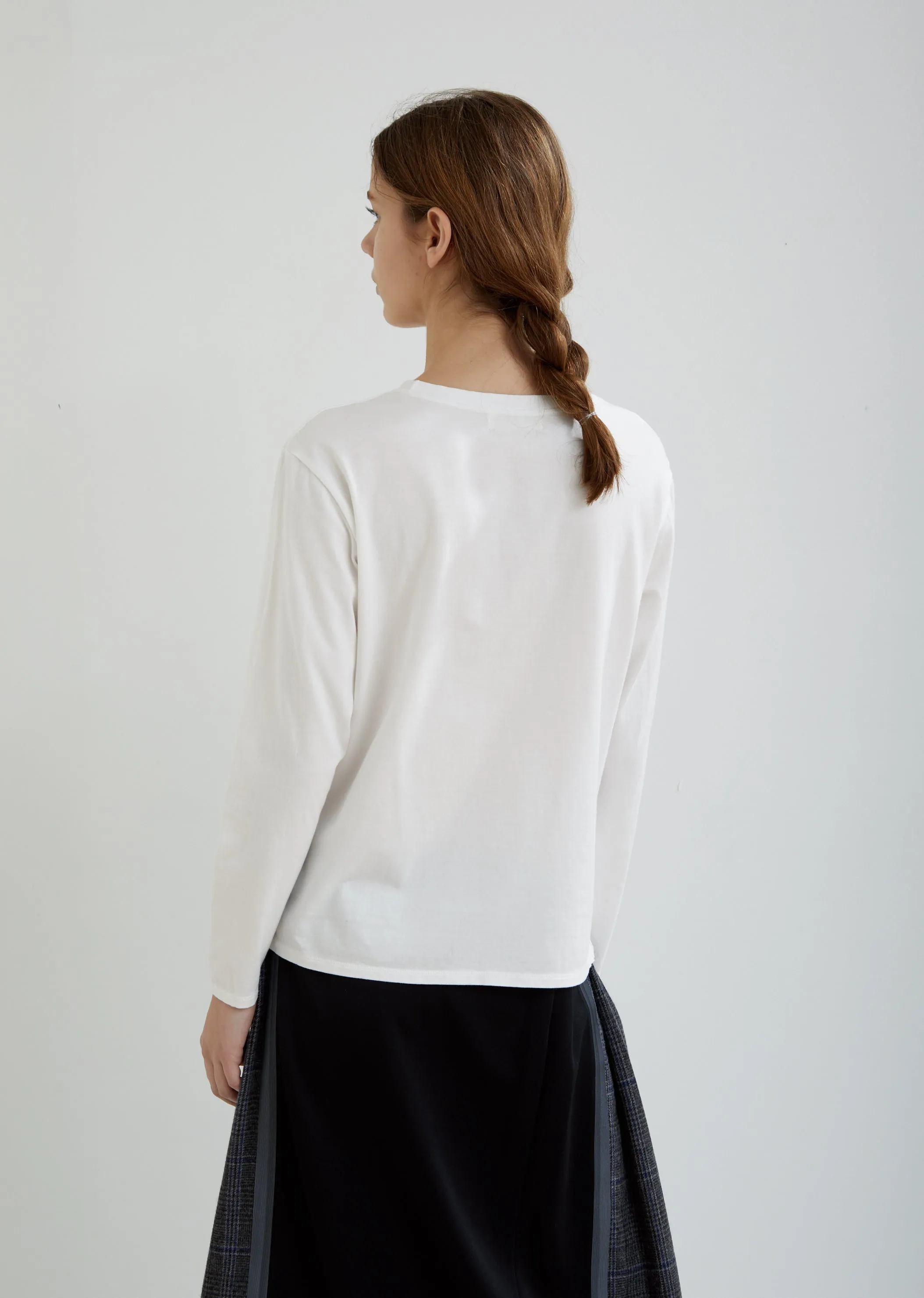 Lily Jersey Fringe Tee