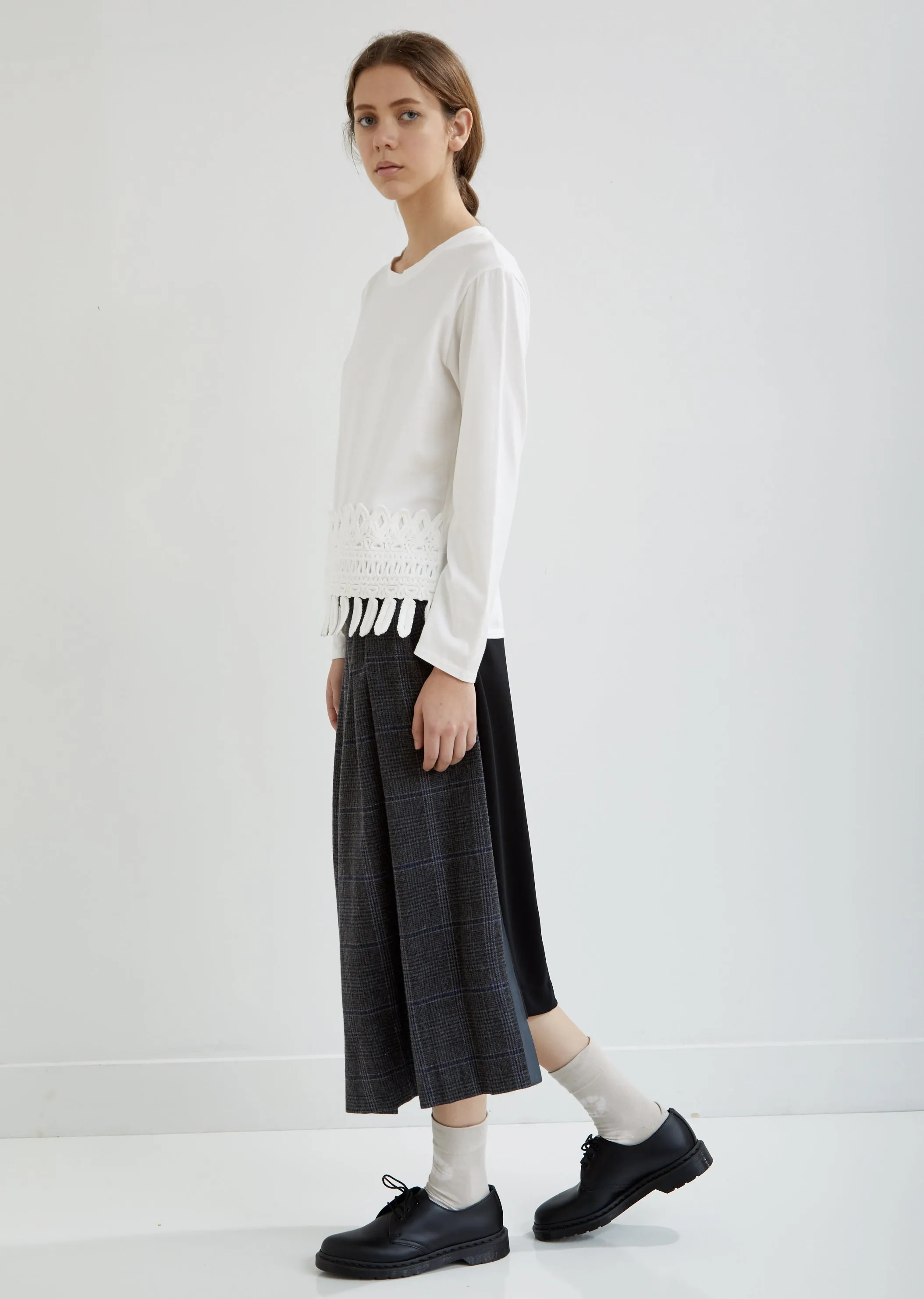 Lily Jersey Fringe Tee