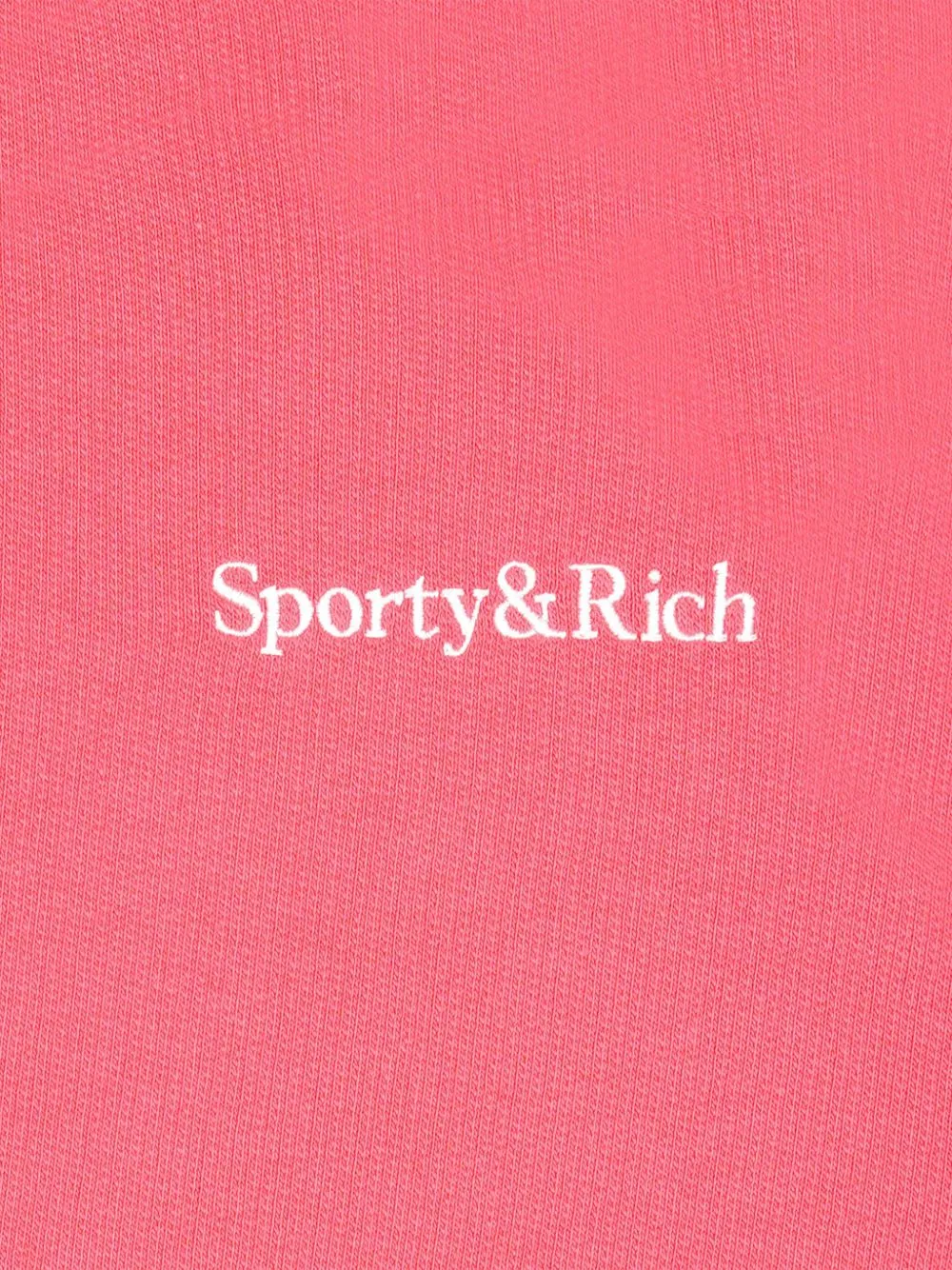 logo-embroidered cotton sweatshirt