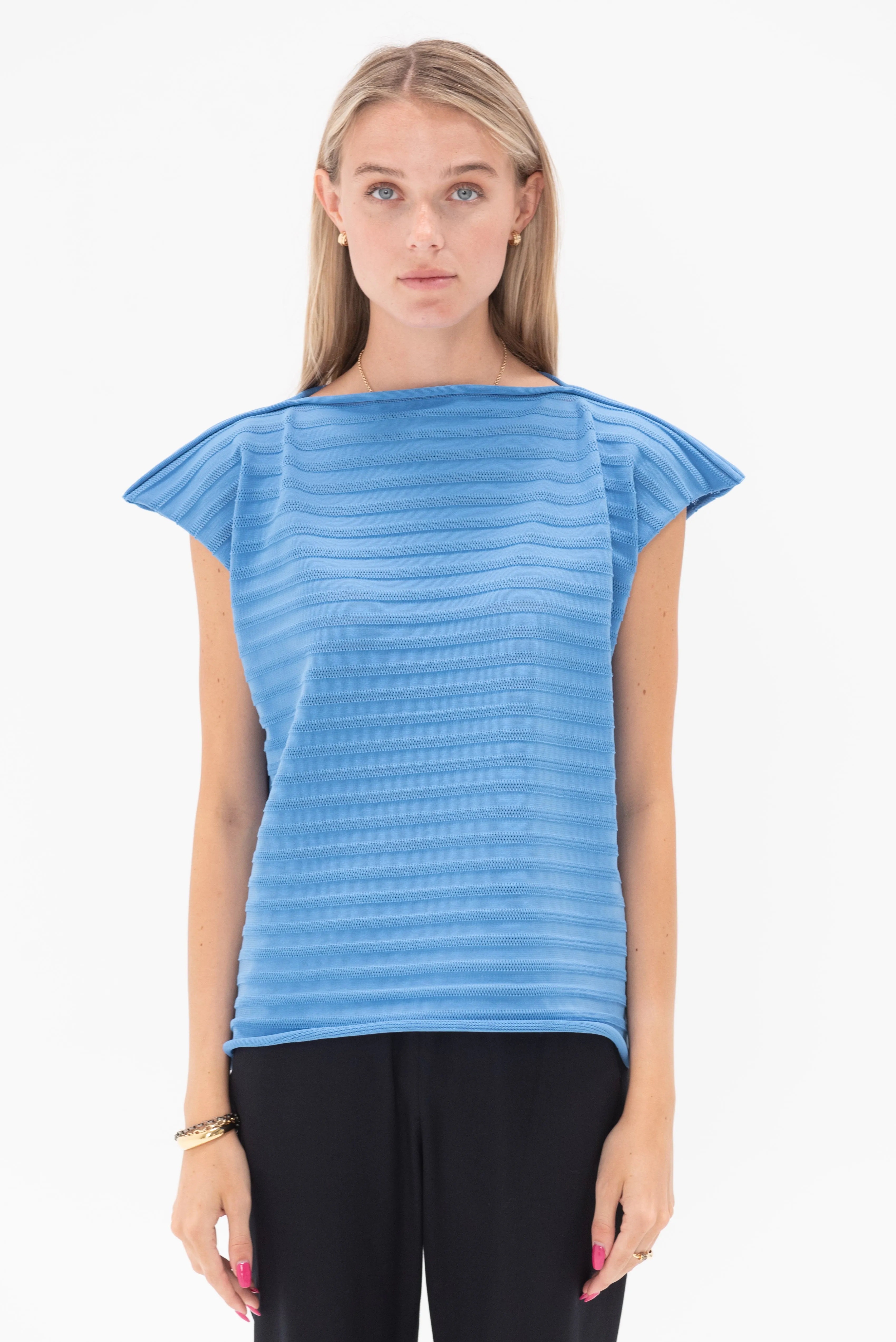 Mesh Knit Top