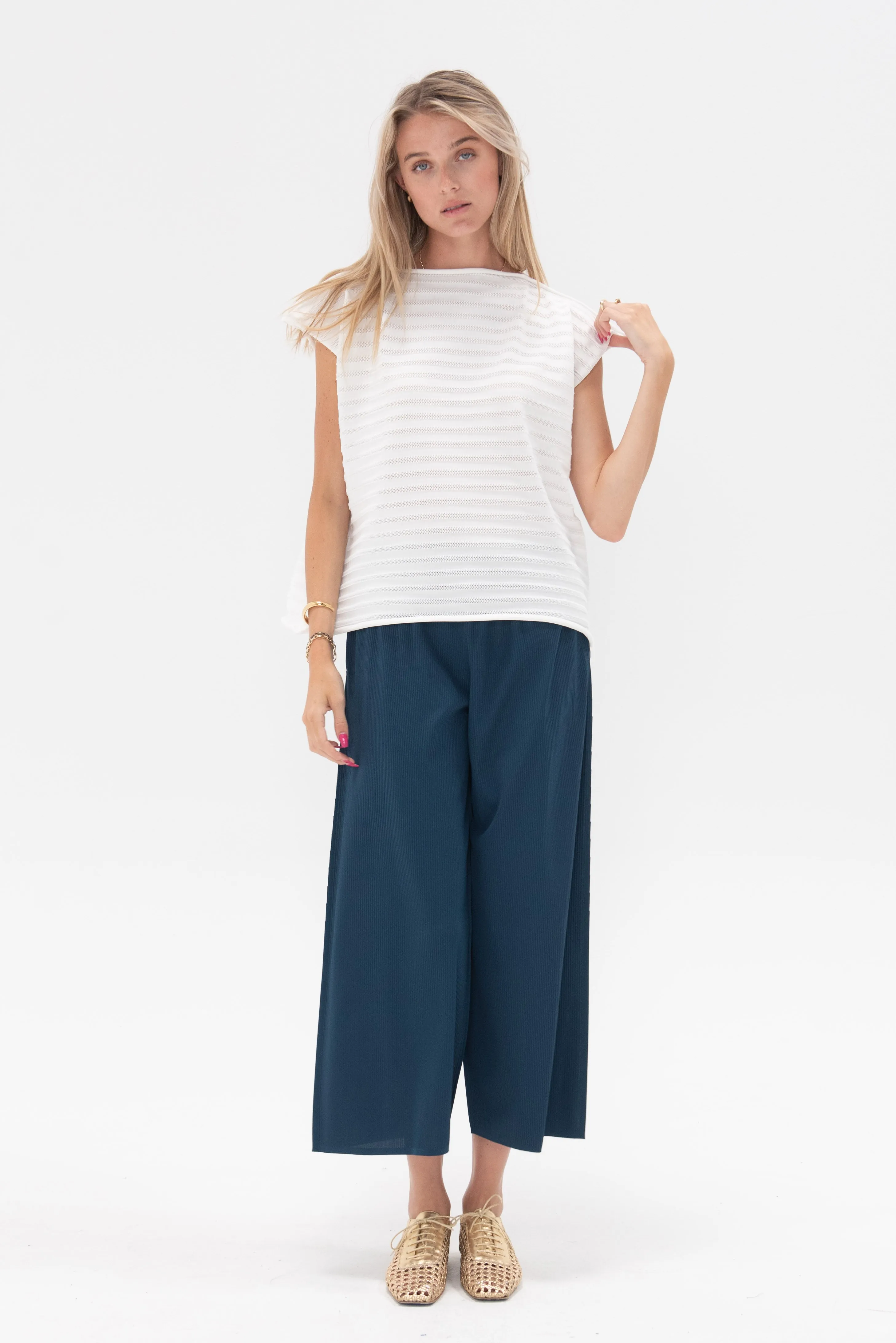 Mesh Knit Top