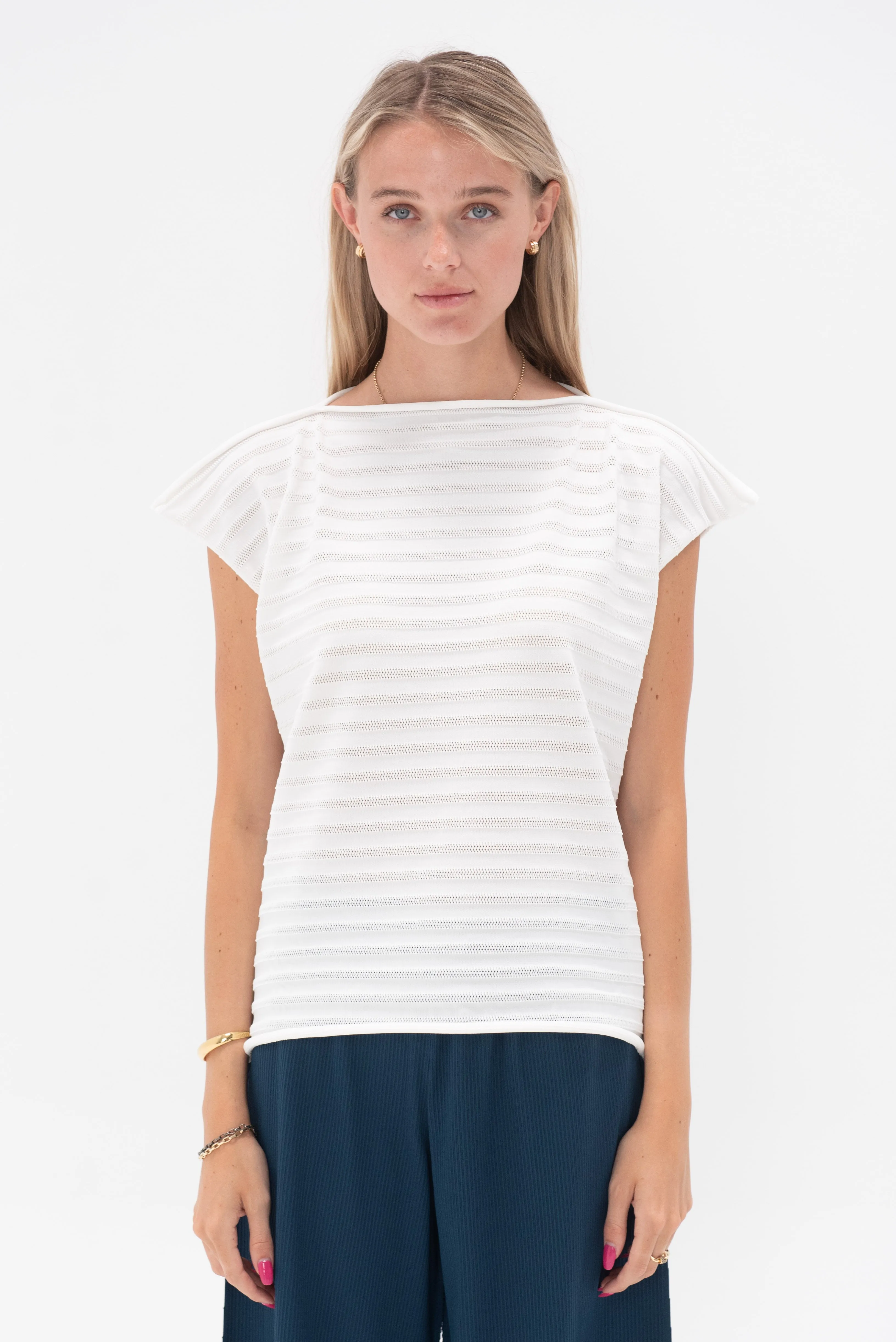 Mesh Knit Top