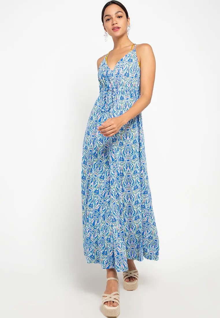 Natalie Maxi Dress Blue Harmony