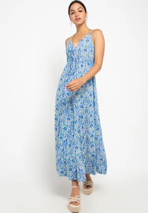 Natalie Maxi Dress Blue Harmony