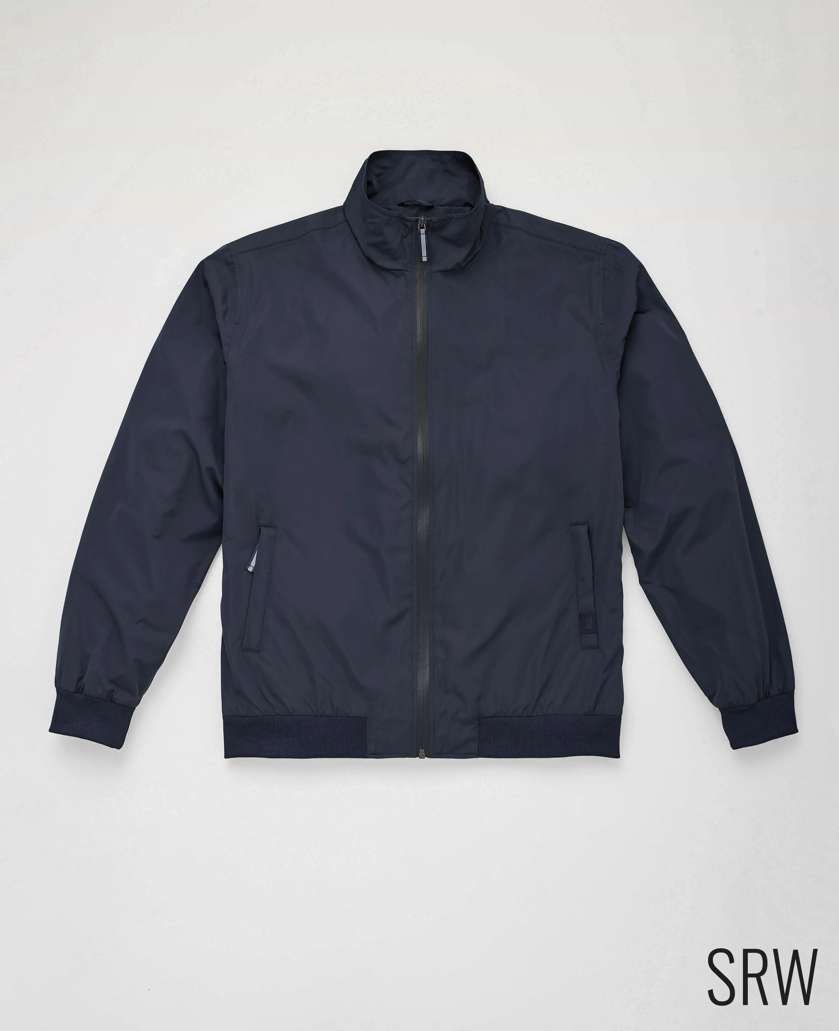 Navy Showerproof Harrington Jacket