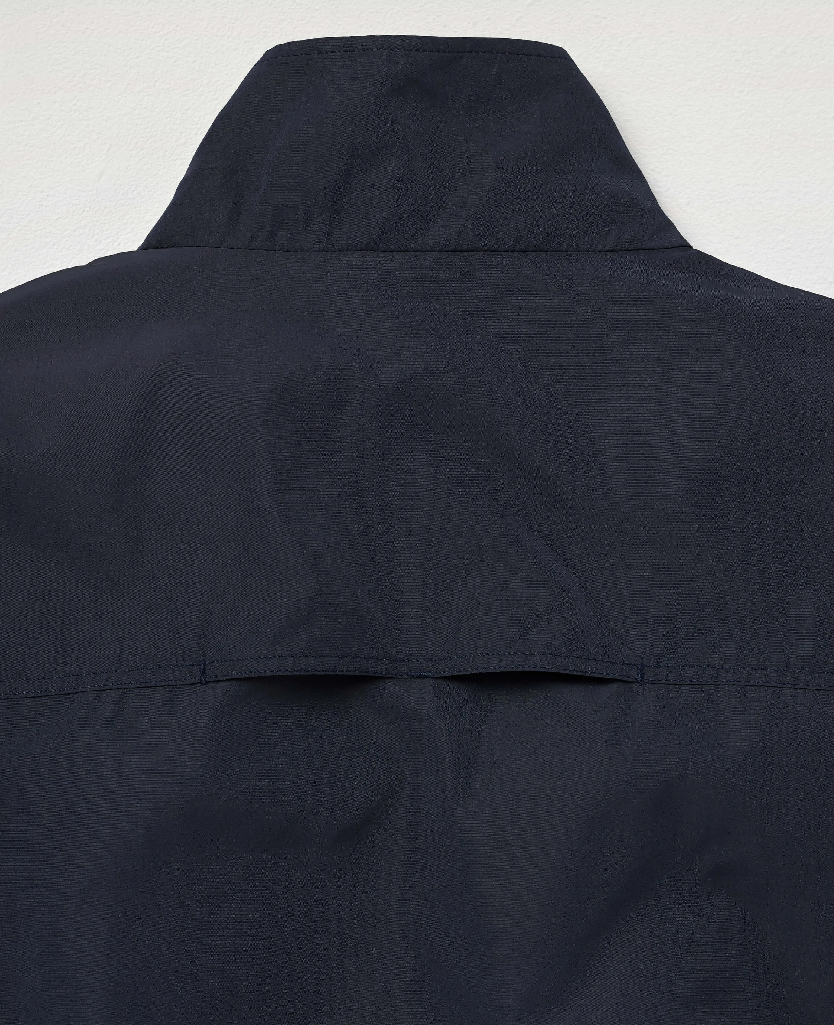 Navy Showerproof Harrington Jacket