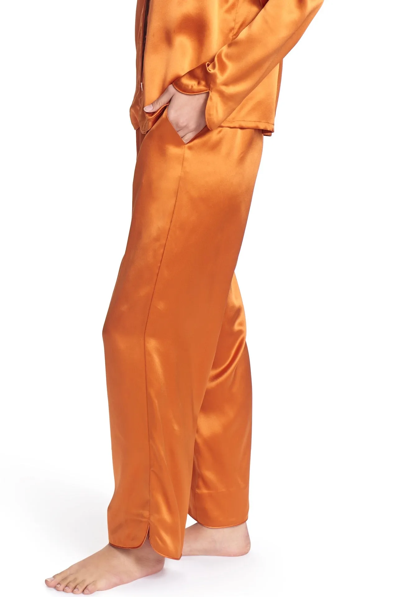 OPAL SILK PAJAMA LOUNGE SET