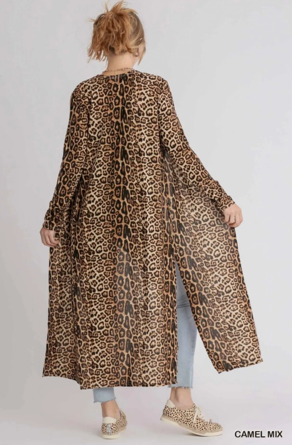 Penny Leopard Print Cardigan