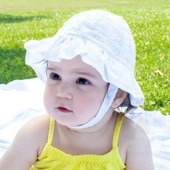 Reversible Ruffle Brim SunHat