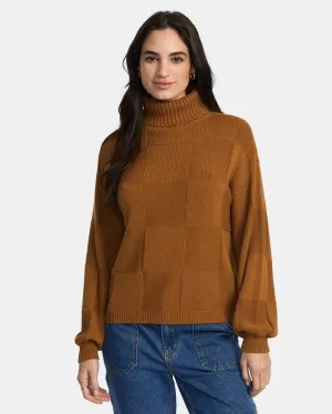 RVCA VINEYARD TURTLENECK SWEATER - CPP0
