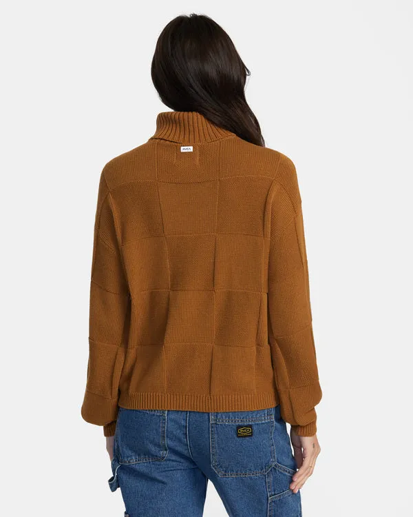 RVCA VINEYARD TURTLENECK SWEATER - CPP0