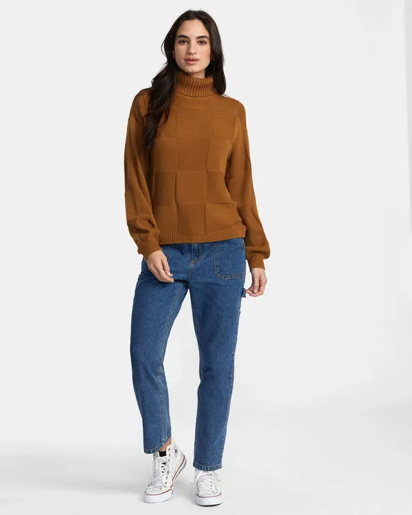 RVCA VINEYARD TURTLENECK SWEATER - CPP0